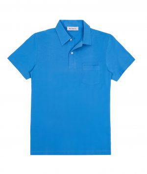 Bond Polo Pique - Blue