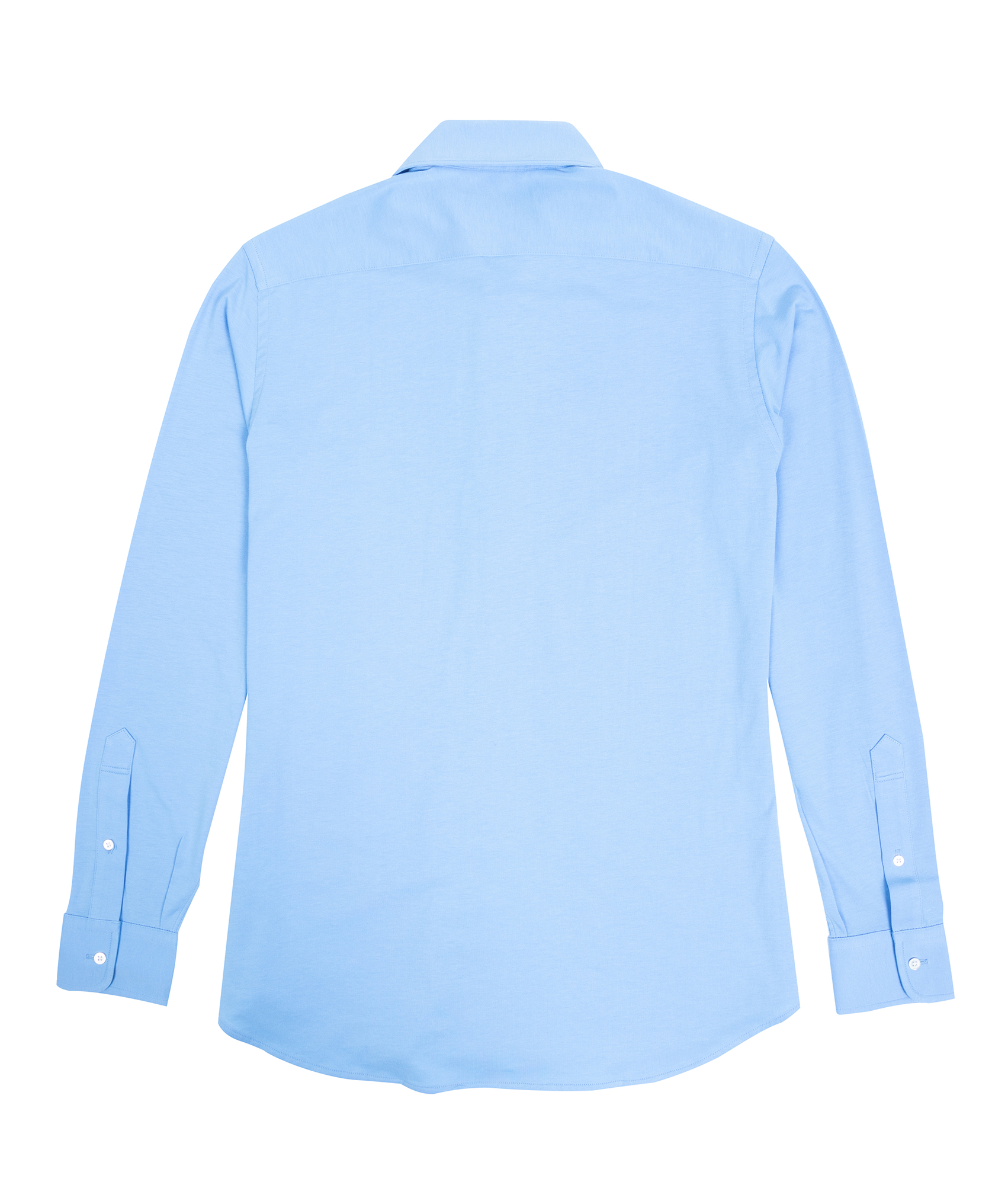 Cutaway Jersey Knit Shirt – Blue – Knit Shirt Co.