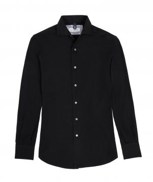 ITC Italian Cut Jersey Knit Shirt - Black