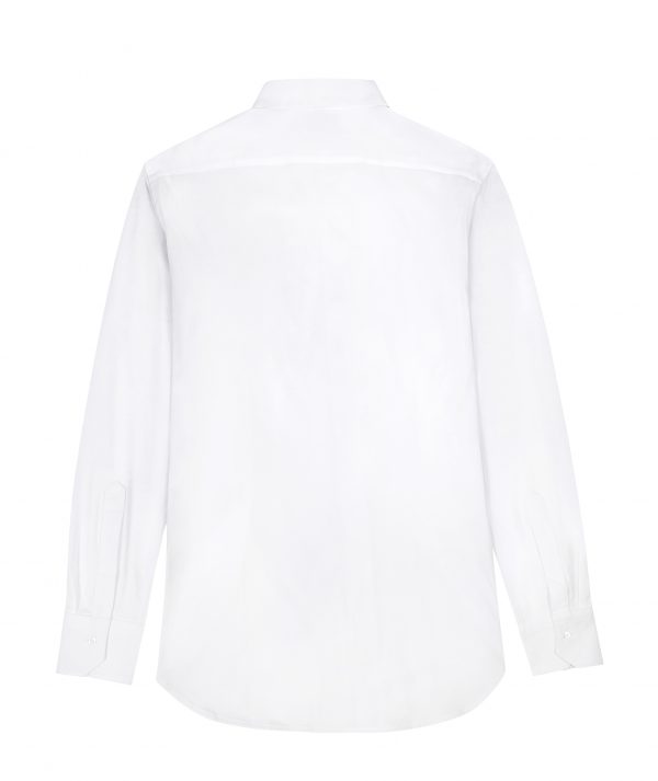 ITC Italian Cut Jersey Knit Shirt - White - Image 2
