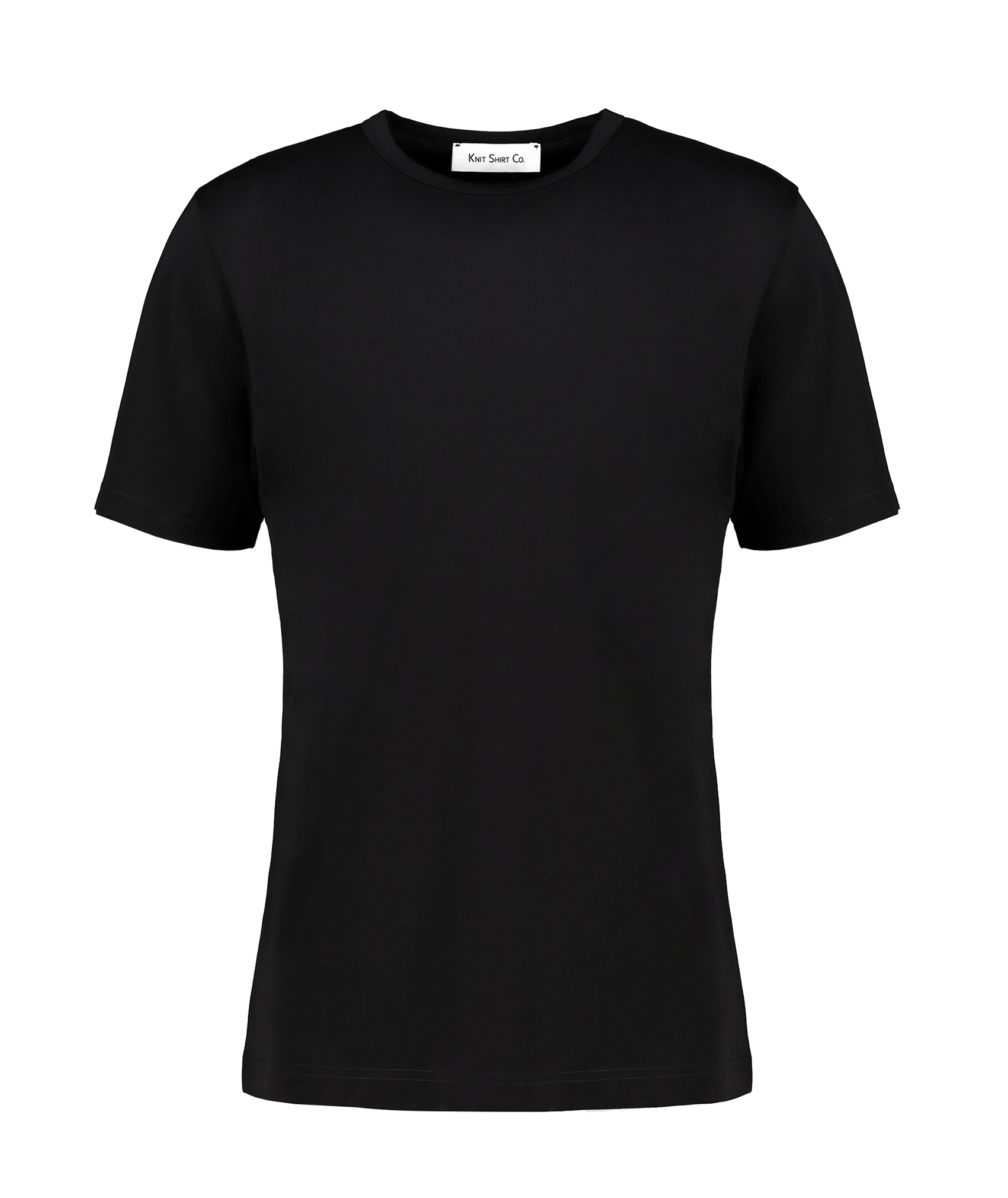 Iconic Pima Tees – Black - Knit Shirt Co.