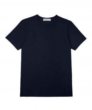Iconic Pima Tees - Navy