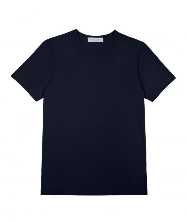 Iconic Pima Tees - Navy